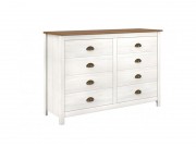 Comoda Miranda 9102 08 Gavetas 1.25 m COM ENTREGA IMEDIATA