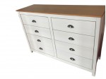 Comoda Miranda 9102 08 Gavetas 1.25 m COM ENTREGA IMEDIATA