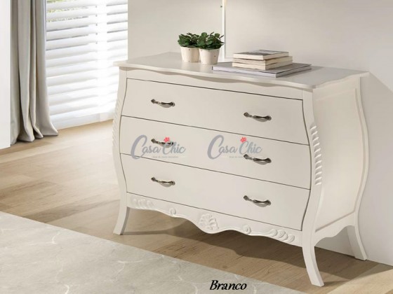 Comoda Bombe 1050 03 Gavetas 1.03 m
