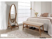 Recamier Calçadeira Georgia com Sapateira 1.10 m