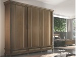 Armario Roupeiro Guarda Roupa com Rattan 03 Portas 2.77 m Zeus