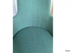 Cadeira Betina M1030 Tecido Linho Verde COM ENTREGA IMEDIATA