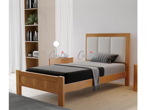 Cama Solteiro Belize Estofada