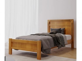 Cama Solteiro em Madeira Maciça Laguna Cama Solteiro em Madeira Maciça Laguna