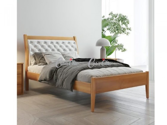 Cama Solteiro Vivare Estofada Capitone