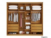 Guarda Roupa Armario Roupeiro Agata Espelhado 02 Portas 2.10 m