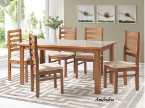 Conjunto Mesa de Jantar Cali Veneza com 06 Cadeiras 1.60 x 0.80 Retangular