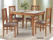 Mesa de Jantar Itajuba Elastica Extensivel 1.10 ou 1.70 x 0.80 Retangular