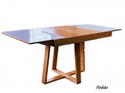 Mesa de Jantar Elastica Extensivel Italia Duo Retangular 1.10 ou 1.70 x 0.80