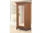 Sapateira Athenas 0.97 m Espelhada com Rattan