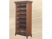 Sapateira Romana 0.93 m Espelhada com Rattan