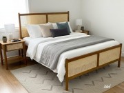 Cama King Size Montanha Bambu com Tela