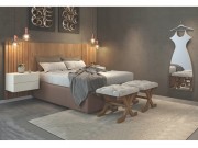 Recamier Calçadeira Banqueta Lisboa com Capitone 0.58 m