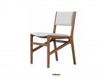 Cadeira 7060 Fitner de Madeira Maciça