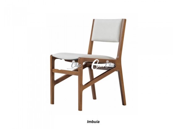Cadeira 7060 Fitner de Madeira Maciça