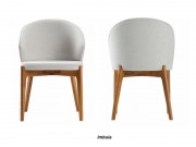 Cadeira 7390 Cleide de Madeira Maciça