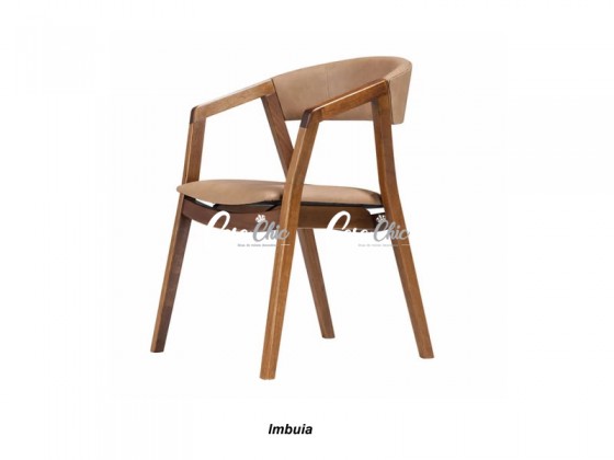 Cadeira 7360 Robert de Madeira Maciça