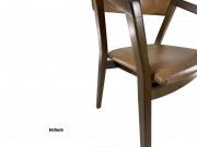 Cadeira 7360 Robert de Madeira Maciça