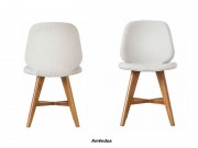 Cadeira 7780 Lucy de Madeira Maciça