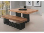 Conjunto Mesa de Jantar Margot com 02 Bancos 1.60 x 1.08 Retangular