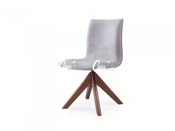 Cadeira Giratoria 20020 Berlim de Madeira Maciça