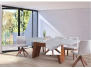 Cadeira Giratoria 20020 Berlim de Madeira Maciça