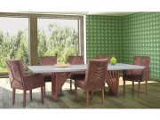 Poltrona Cadeira com Braço 20031 Fenix de Madeira Maciça