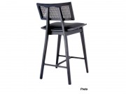 Banqueta Prisma Bari Encosto em Tela