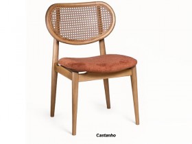 Cadeira com Encosto em Tela 7385 Brenda Prisma Moveis