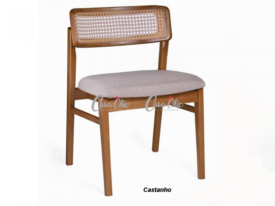 Cadeira Kelly Encosto em Tela