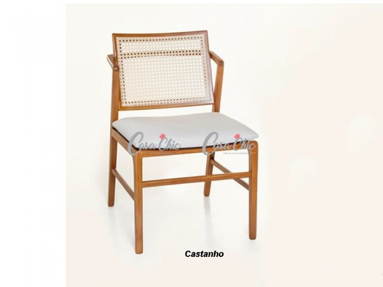 Cadeira Madri Encosto em Tela