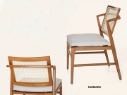 Cadeira Madri Encosto em Tela