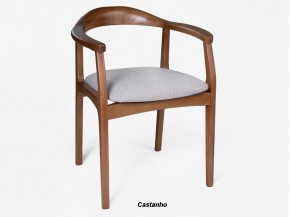 Cadeira Nicole Encosto em Madeira