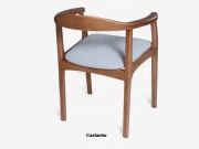 Cadeira Nicole Encosto em Madeira