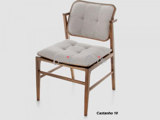 Cadeira Perola Estofada