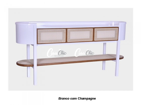 Console Aparador com Gavetas em Tela AP1080 1.90 m Savana