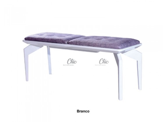 Recamier Calçadeira Banco Helena 01 1.20 m