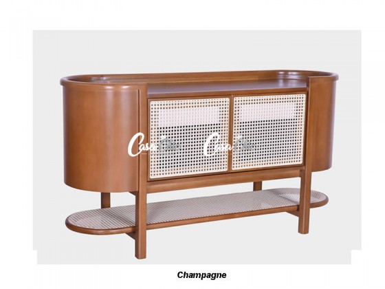 Balcão Buffet Arca com Portas em Tela 02 Portas 1.60 B2000 m Savana