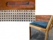 Cadeira Encosto em Tela C7090 Agatha