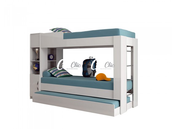 Beliche com Cama Auxiliar Triliche Ditalia CM-15
