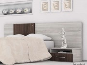 Cabeceira Box Casal com Criado Mudo Europa Plata 