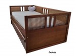 Cama Sofa Cama Bibox com Cama Auxiliar Realce Dubai com Tela