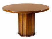 Conjunto Mesa de Jantar Realce Fenix com 04 Cadeiras 1.30 x 1.30 Redonda