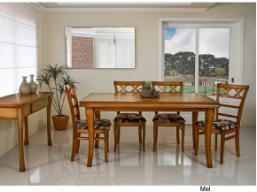 Conjunto Mesa de Jantar Realce Inova com 06 Cadeiras 1.80 x 0.95 Retangular