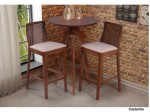 Conjunto Mesa Bistro Celta Normad com 04 Banquetas 0.70 x 0.70 Redonda Conjunto Mesa Bistro Celta Normad com 04 Banquetas 0.70 x 0.70 Redonda