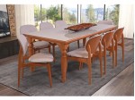 Conjunto Mesa de Jantar Maraisa Yano com 08 Cadeiras 2.20 x 1.00 Retangular Conjunto Mesa de Jantar Maraisa Yano com 08 Cadeiras 2.20 x 1.00 Retangular