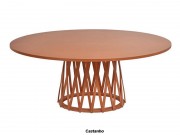 Conjunto Mesa de Jantar Xingu Jabuti com 06 Cadeiras 1.80 x 1.30 Oval