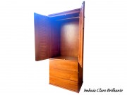 Guarda Roupa Armario Roupeiro Caribe 068 02 Portas 0.80 m