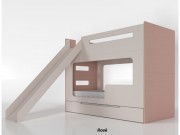 Triliche Beliche com Cama Auxiliar e Escorregador Lumi Timber Baby COM ENTREGA GRATIS