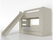 Triliche Beliche com Cama Auxiliar e Escorregador Lumi Timber Baby COM ENTREGA GRATIS